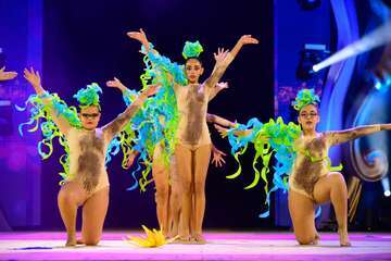 Concurso de comparsas infantiles del Carnaval de Las Palmas de Gran Canaria (Foto TA)